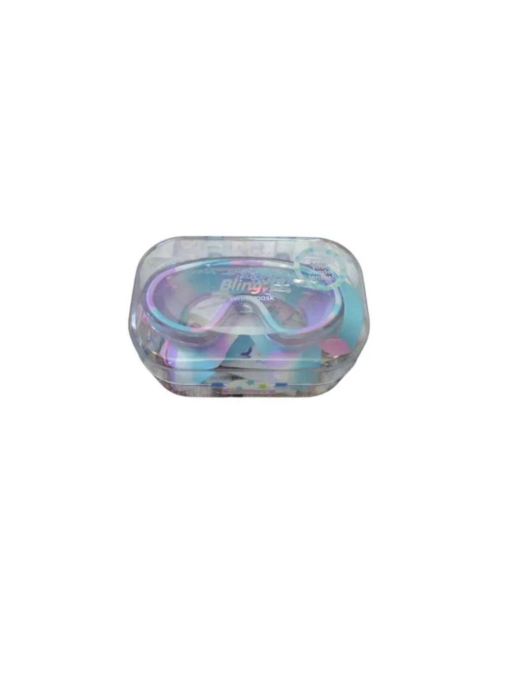 New Blingo Glitter Swim Mask Girls Summer Gear Mermaidcore Fairycore